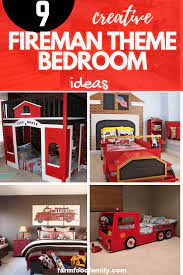 How To Decorate A Fireman Theme Bedroom Be A Hero By Designing A Firefighter Theme Nursery Or Bedroom Firefighter Bedroom Bedroom Themes Fireman Room