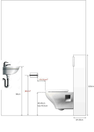 Afmetingen Toilet Toiletrolhouder Afmetingen Afmetingen Miroir Toilet Toiletrolhouder Bathroom Dimensions Toilet Design Bathroom Layout