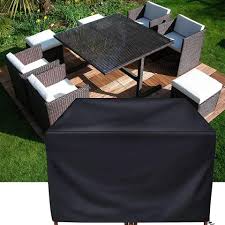 Patio Furniture Cover Set Square Rattan Wicker Table Chair Set Cover Rectangular Out Patio Furniture Covers Wicker Table And Chairs Outdoor Sectional Furniture