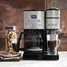 Please, make sure it is plugged in. Cuisinart Coffee Center And Single Serve Brewer With Glass Carafe Williams Sonoma