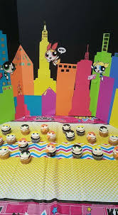 Powerpuff Girls Party Ideas Girls Slumber Party Powerpuff Girls Decorations Girls Party Decorations