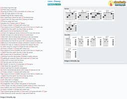 La vie en rose is the signature song of french singer edith piaf. Chord Lava Disney Disney Pixar Tab Song Lyric Sheet Guitar Ukulele Chords Vip