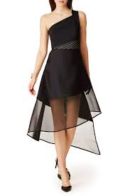 Find The Perfect Prom Dress With Rent The Runway One Shoulder Cocktail Dress Black Cocktail Dress Black Mesh Dress