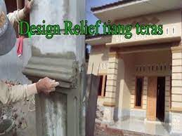 Dengan model tiang type 36 joglo dan batu alam secara lengkap. Cara Relief Tiang Teras Rumah Minimalis Youtube Rumah Minimalis Rumah Rumah Indah