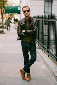 Get This Look For 164 Leather Jacket Men Jackets Men Fashion Brown Leather Bomber Jacket