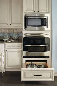 Double Oven Cabinet With Deep Drawer Diamond Cabinetry Kitchen Cabinet Layout Oven Cabinet Kitchen Layout