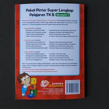 Belajar membaca untuk anak paud dan tk. Buku Paket Belajar Anak Tk Paud Paket Pintar Super Lengkap Pelajaran Tk B Semester 1 Shopee Indonesia