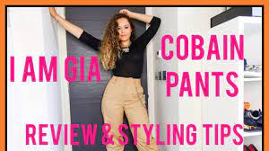 Maybe you would like to learn more about one of these? I Am Gia Cobain Pants Review How To Style Ca Ie Thorpe Youtube