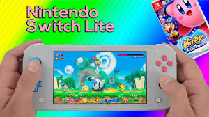 Kirby Star Allies Nintendo Switch Lite Gameplay Youtube