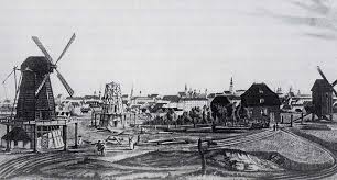 der muhlenberg um 1800 im hintergrund alt berlin berlin geschichte berlin geschichte