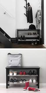 Product details holds a min. Tjusig Bench With Shoe Storage Black 42 1 2x19 5 8 Ikea Room Storage Diy Diy Storage Shelves Bench With Shoe Storage
