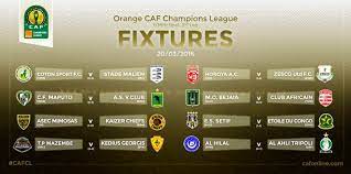 Add your favourite leagues and cups here to access them quickly and see them on top in live scores. Caf On Twitter Here Are Today S Orange Caf Champions League Fixtures Cafcl Https T Co Gq9735bupd