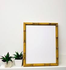 Lucky Bamboo Natural Wood Picture Frame With White Mat 8x10 Natural Picture Frames Bamboo Picture Frames Picture Frames