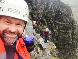 CIC and Tower Ridge, by Eric and Davy. September 2016.