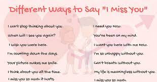 40 Wonderful Ways To Say I Miss You In English Fluent Land