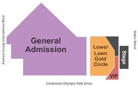 Centennial Olympic Park Tickets Box Office Seating Chart