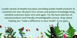 Search for other health & diet food products on the real yellow pages®. B Healthy