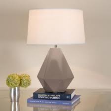 Sizzling Colors Geometric Ceramic Table Lamp Geometric Lamp Ceramic Table Lamps Geometric Table Lamp