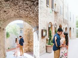 Wedding photography is the art of documenting love stories with photos. Pre Wedding Tuscany Engagement Shoot In San Gimignano