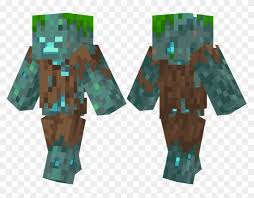Players are recommended to build fences around their perimeters so that drowned can't just walk into their water base. Drowned Skin Minecraft Darth Maul Hd Png Download 804x576 6439092 Pngfind