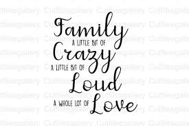 Download Family A Little Bit Of Crazy Svg Graphic By Cutfilesgallery Creative Fabrica In 2020 Svg Little Bits Bits Yellowimages Mockups