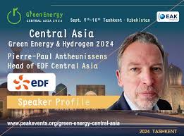 Mr. Pierre-Paul Antheunissens will join us as a panel speaker at the  Central Asia Green Energy & Hydrogen 2024. Register a visitor pass