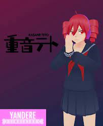 Teto Kasane By Kawaiisugarrose In 2021 Yandere Simulator Yandere Vocaloid