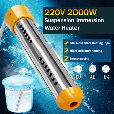 Most of the time, an electric tankless water heater gives hot water within seconds. 2000w Electric Heater Boiler Water Heating Element Portable Immersion Suspension Bathroom Swimming Pool Au Eu Uk Plug Electric Water Heaters Aliexpress