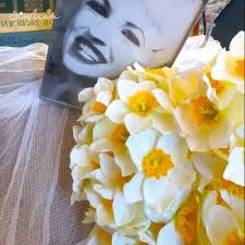 SunMade 6 Pcs/Lot Simulation Narcissus Daffodil Orchid White Flowers  Wedding Bouquet Living Room Decor Flores Artificales