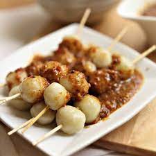 Cara Membuat Cilok Isi Gajih Sapi Bumbu Kacang Resep Ide Makanan Makanan