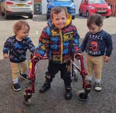 Triplet didn't meet his sisters for three YEARS