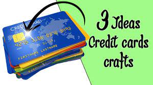 You make a deposit against. 3 Crafts Credit Card Ecobrisa Diy Youtube