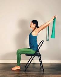 Detail Depth Next In The Sequence Approaching Urdhva Dhanurasana 2 Is Warrior 1 Clasping Opposite Elbows Overhead For Good Me Chest Opening Depth Shoulder