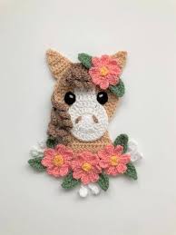 If you are wanting to finish at this point just to make a large floral shape or motif, you may want to work this round quite tightly which shapes the petals more. 15 Crochet Horse Patterns Crochet News