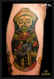 See more ideas about this is a 2.5 x 3.5 day of the dead temporary tattoo of a sugar skull mariachi skeleton playing the guitar. El Mariachi Chicano Tattoo By Jack Gallowtree Best Tattoo Ideas Gallery