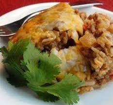 Recette Casserole De Riz A L Espagnole Wrap Sandwiches Food Vegetables