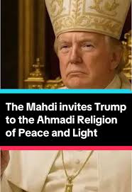 The Mahdi Invitation to Donald Trump and Supporters