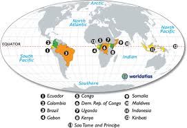 See under circles of latitude for information. Abhimanyusir Blogspot Com A Web Portal For Geography Social Science Related E Content From How Many Countries Does Equator Pass Through Tropic Of Cancer Passes Through Which States Tropic Of Cancer