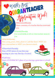 Such letters are normally written to teachers to express admiration teacher appreciation letter carries a meaningful message with a thank you note. Teacher Appreciation Spirit Week Macarthur High School