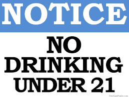 Kids as young as 16 can get into some of the hot spots listed below, at least on certain nights. Printable No Drinking Under 21 Sign Drinking Signs Printables