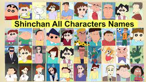 Shinchan All Characters Names 