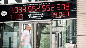 Suchen sie nach die schuldenuhr auf searchandshopping.org. Jubilaum Der Schuldenuhr 25 Jahre Rote Zahlen Tagesschau De