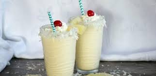 Recette Pina Colada A La Creme Glacee Pina Colada Colada Milkshake