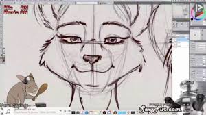Furry wolf head drawing hd png download kindpng. Head Anthro Furry Drawing Tutorial Youtube