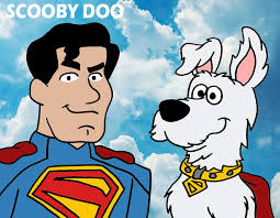 Superman & Krypto in EIGHT CARTOON STYLES