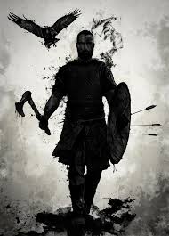 To Valhalla Metal Poster Print Nicklas Gustafsson Displate In 2020 Viking Warrior Tattoos Viking Art Vikings