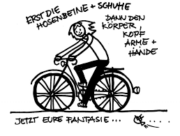 Ein Fahrrad Aus Buchstaben Malen Grundschule Alt Karow