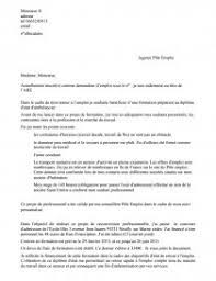 J'ai eu l'opportunité d'effectuer durant ma formation lettre de motivation ambulancier : Lettre Type De Demande Financement Pour Une Formation A L Anpe Lettre Type Urukailn