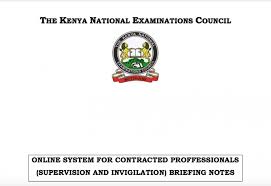 Kibet cheruiyot has been ranked as the most improved student in the kcse 2020 results. How To Create Knec Contracted Professionals Cp2 Account Invigilators And Supervisors The Black Board Kenya
