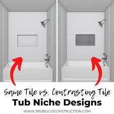 Take your time for a moment, see some collection of small bathroom with tub and shower. Creative Bathtub Tile Ideas And Inspiration Trubuild Construction
